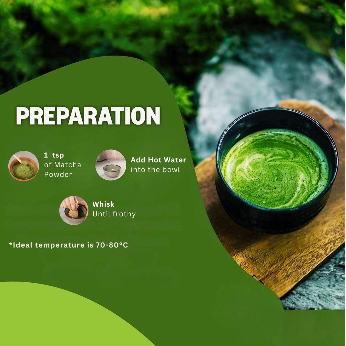 Pure Japanese Matcha Green Tea, 50 g