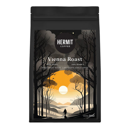 Hermit Coffee - Original Blend - Sampler Pack - Sunrise Blend - Vienna Roast Coffee - Dark Roast Coffee - Coffee Roasting - Coffee Beans - Ground Coffee - Coffee Powder - Specialty Coffee - Blue Tokai - Third Wave - Sleepy Owl - Toffee Coffee Roaster 